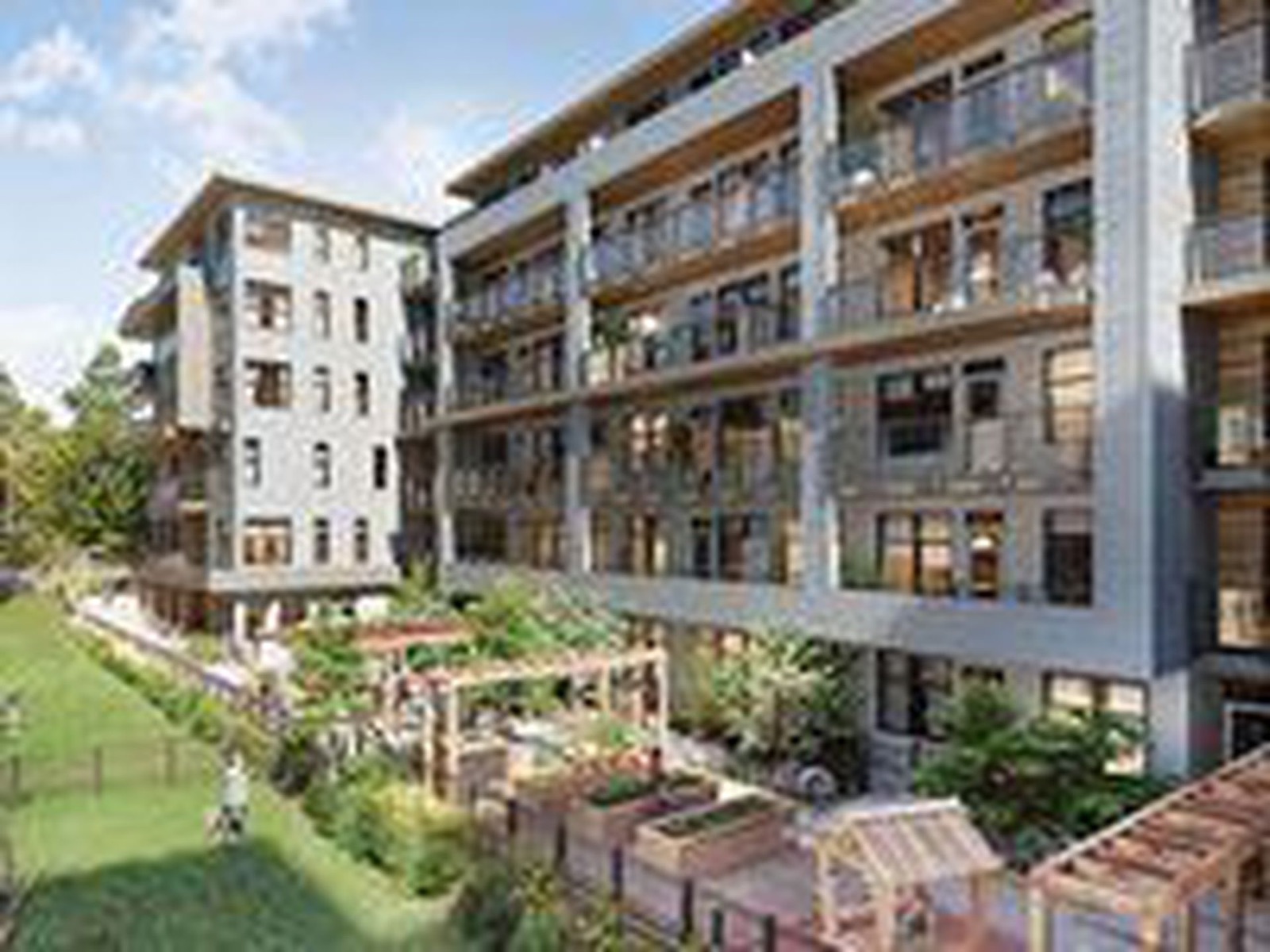 Quinn courtyard, Surrey